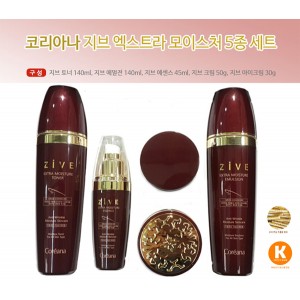 코리아나 지브 엑스트라 모이스처 스킨케어5종세트