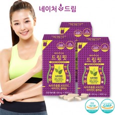네이처드림 녹차카테킨 드림핏 /체지방 감소 500mg*30정*3박스