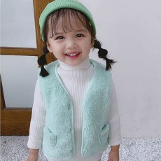 유아동 후리스 라라 패딩조끼