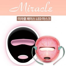 미라클페이스 무선터치식 LED마스크 (화이트) RL-100W