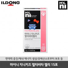 [일동제약] 마이니 지니키즈 멀티비타 젤리 15포
