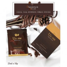유즈미 페이스 스킨케어 커피 마스크팩 25ml x 10p