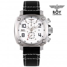 BOY LONDON 보이런던 남성 가죽 밴드시계 BLD619WH