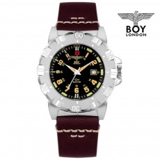 BOY LONDON 보이런던 남성 가죽 밴드시계BLD753WHBK