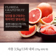 [A15-382]플로리다  자몽 270gx3.5kg
