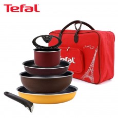 [테팔] 매직핸즈 트라이미 멀티 4P+매직핸즈 프라이팬 28cm+
멀티팬 24cm+리빙멀티백  TFC-TRMHM4F8W4MB