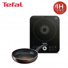 [테팔] 스피디 1구 인덕션+ 인덕션 초콜릿 티타늄 프로 
프라이팬 24cm  IH7218IC4